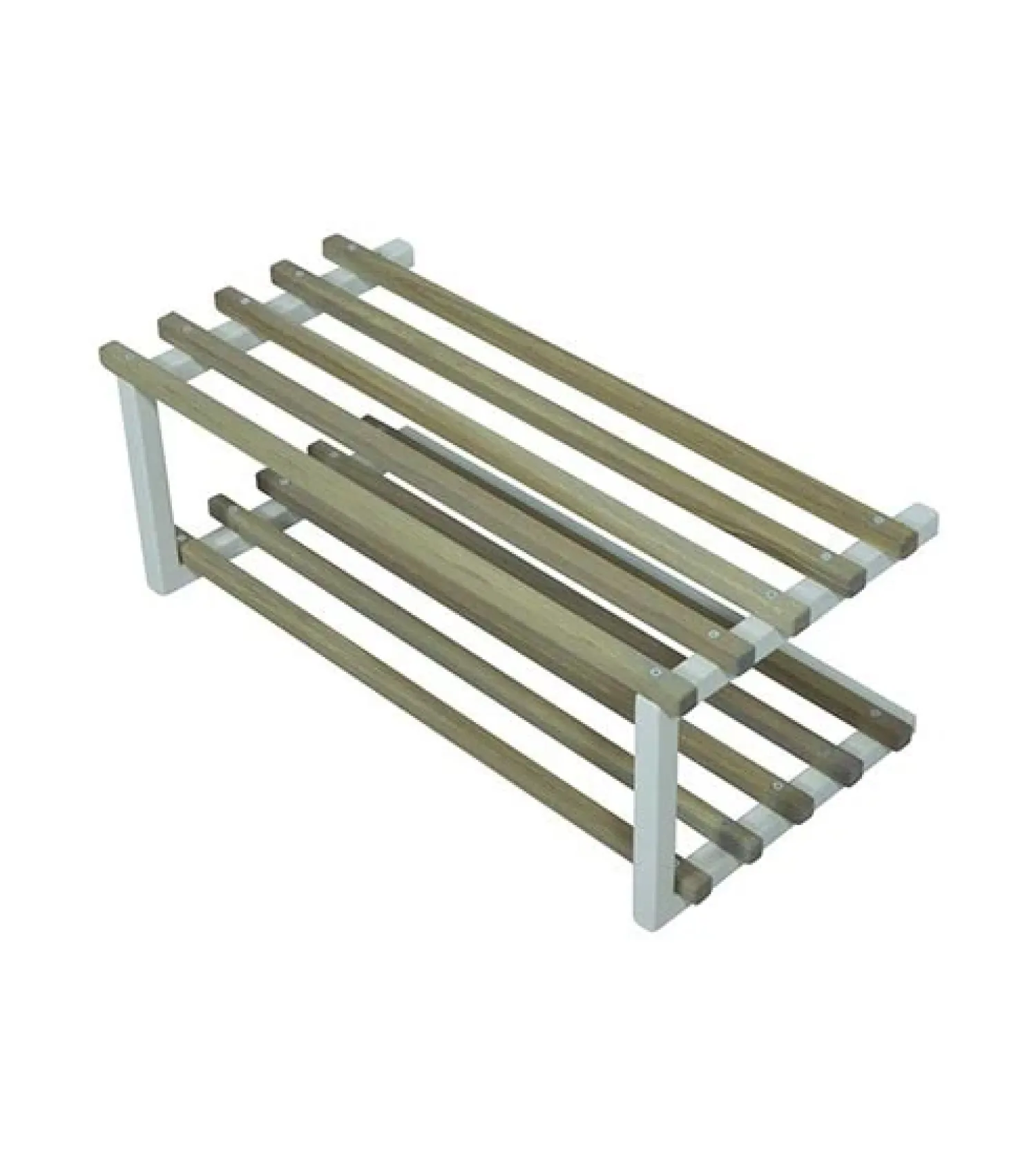Redin Design Schoenenrekken|Parker industrieel schoenenrek wit