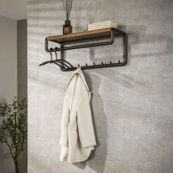 Kalfort Kapstokken|Patrick Kapstok met hoedenplank 8 haken 80cm