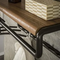 Kalfort Kapstokken|Patrick Kapstok met hoedenplank 8 haken 80cm