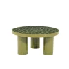By Boo Salontafels|Patterna Salontafel rond keramiek Groen 71cm