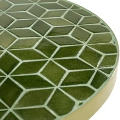 By Boo Salontafels|Patterna Salontafel rond keramiek Groen 71cm