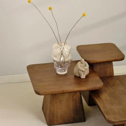 Mysons Salontafels|Pauli Salontafel 60cm Mangohout Walnoot