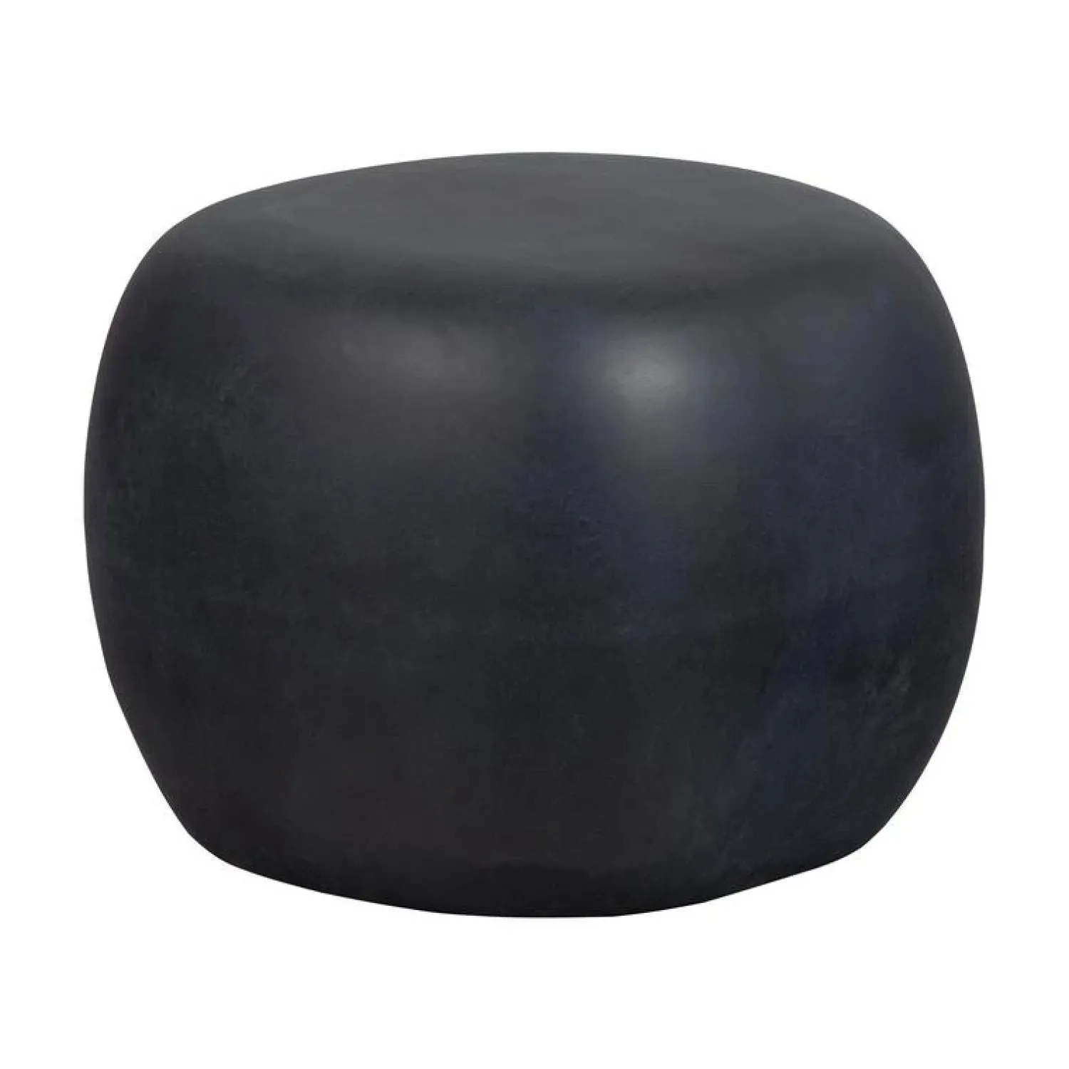 vtwonen Bijzettafels|Pebble Bijzettafel Betonlook Antraciet 50cm