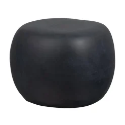 vtwonen Bijzettafels|Pebble Bijzettafel Betonlook Antraciet 50cm