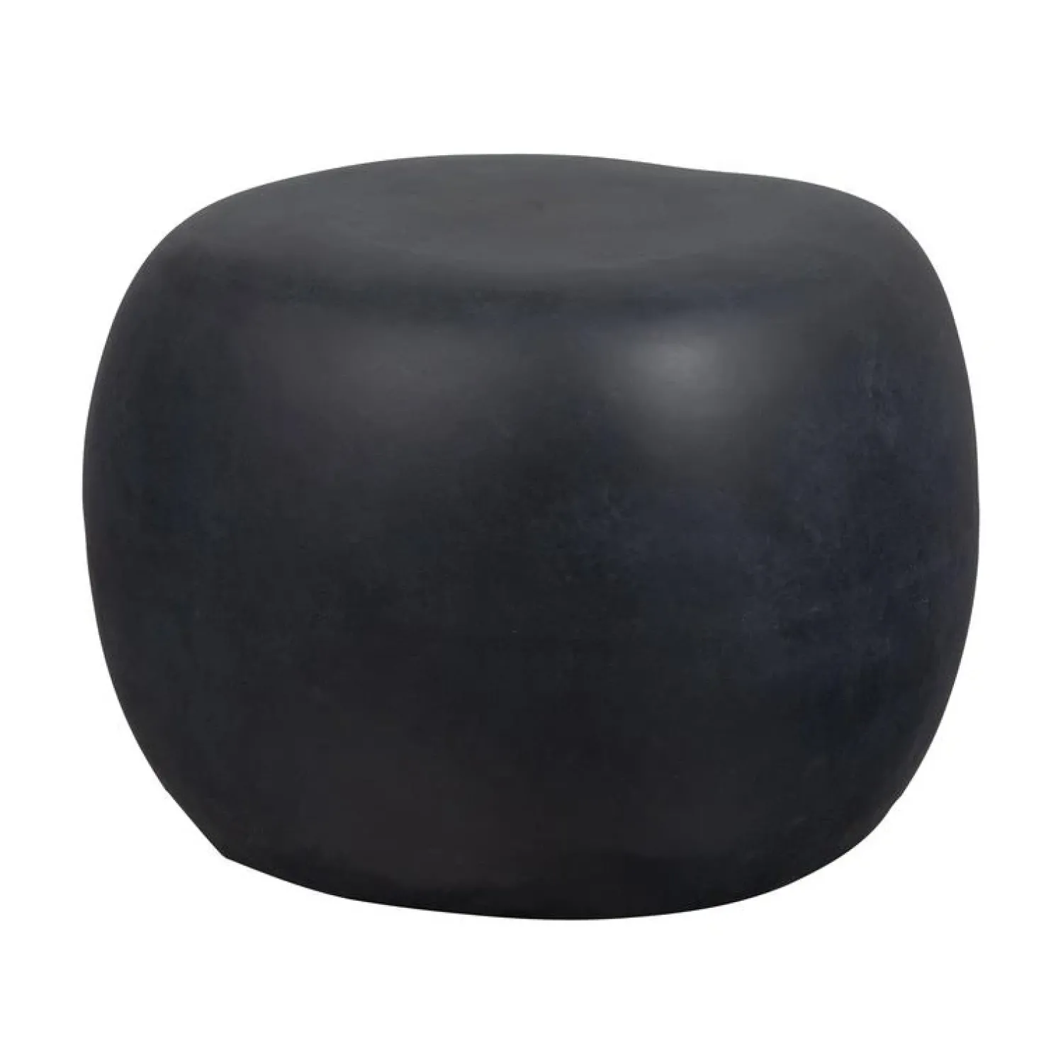 vtwonen Bijzettafels|Pebble Bijzettafel Betonlook Antraciet 50cm
