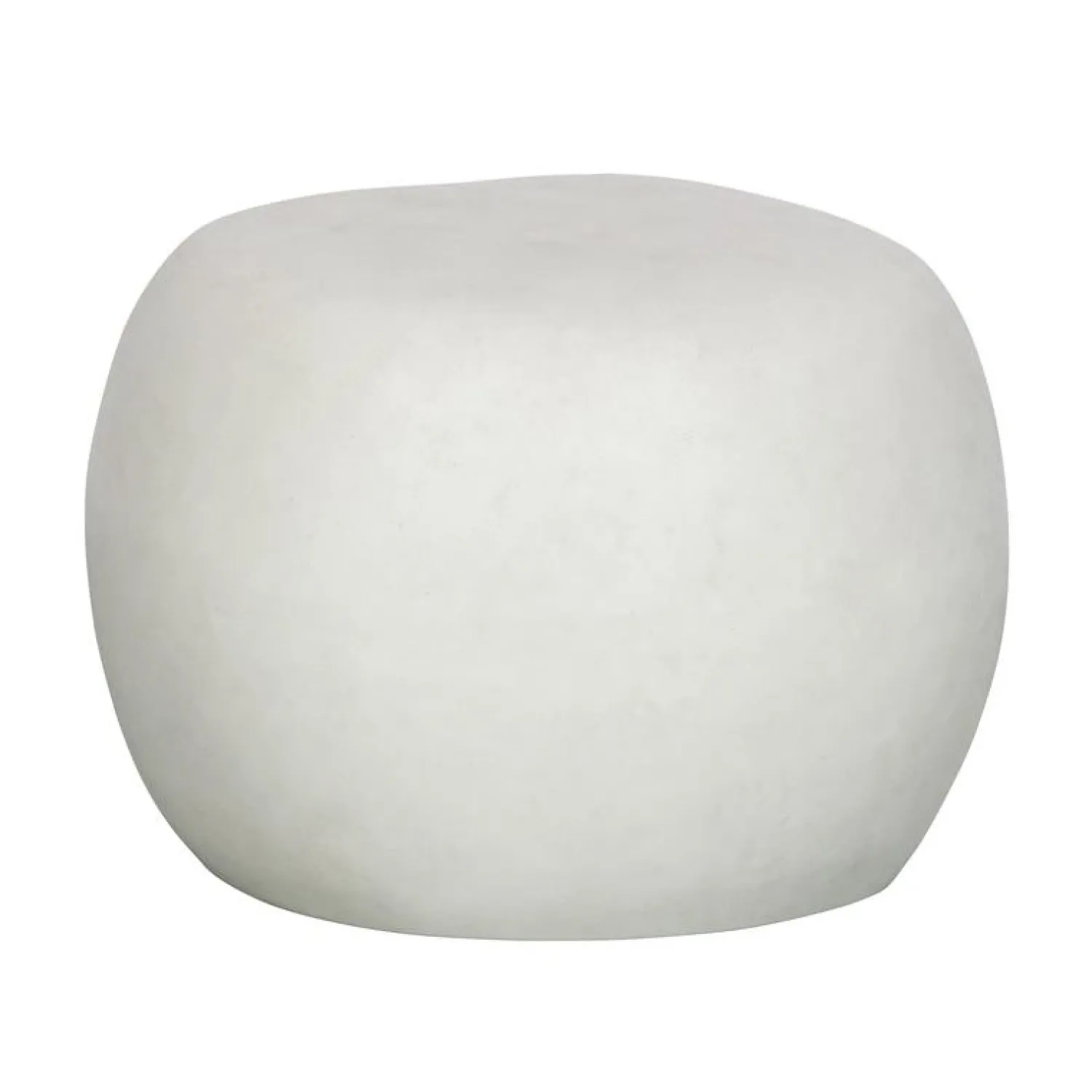 vtwonen Bijzettafels|Pebble Bijzettafel Betonlook Wit 50cm
