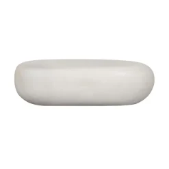 vtwonen Salontafels|Pebble Salontafel Betonlook Wit 100cm