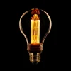 Trading Lighting Led Verlichting En Led Lampen|Peervormig kooldraad Ledlamp 2.3w/7w E27 240v 1800k dimbaar 65L amber/goud