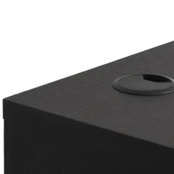 LykkeHome Bureautafels|Pernille bureautafel zwart 120cm