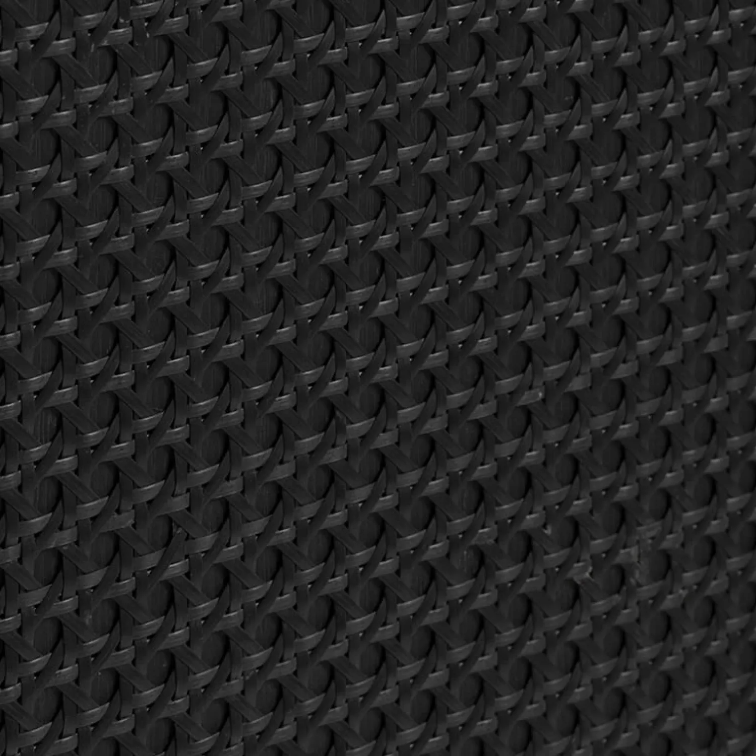 LykkeHome Dressoirs|Industriele Kasten|Pernille dressoir zwart melamine rotan 140cm