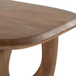 Eleonora Salontafels|Phoebe Salontafel deens ovaal Bruin 130cm