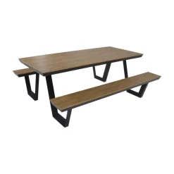 Lesli Living Tuintafels|Picknickset Arezzo rechthoekig 200cm