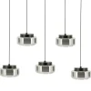 By Boo Hanglampen|Glazen Hanglamp|Pivot 5-lichts getrapte Hanglamp