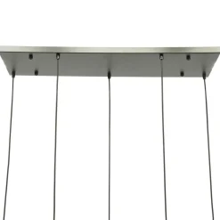 By Boo Hanglampen|Glazen Hanglamp|Pivot 5-lichts getrapte Hanglamp