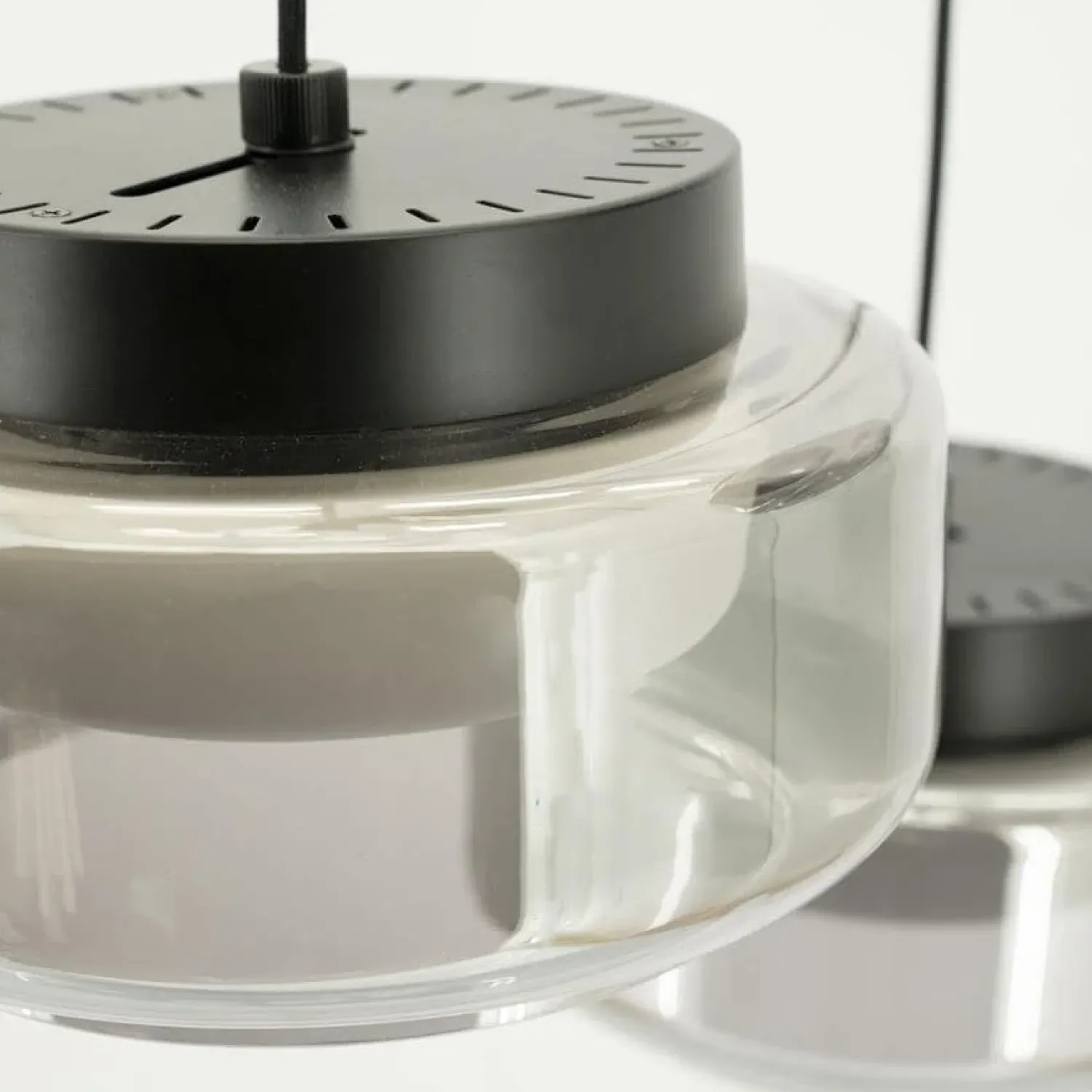 By Boo Hanglampen|Glazen Hanglamp|Pivot 5-lichts getrapte Hanglamp