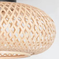 Steinmex Plafondlampen|Plafonnieres|Plafondlamp Maze 1-lichts licht hout