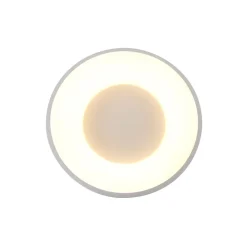 Steinmex Plafondlampen|Plafonnieres|Plafonniere Ringlede wit small 30cm