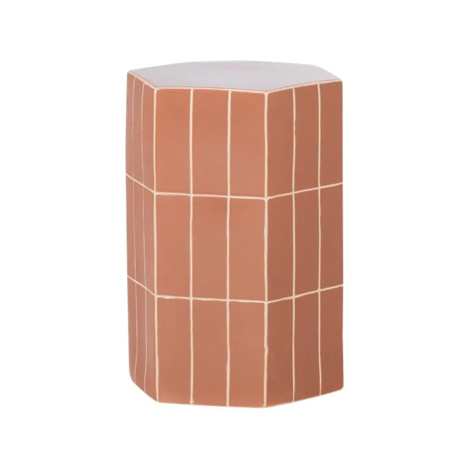 WOOOD Bijzettafels|Plu Bijzettafel Oudroze 54cm