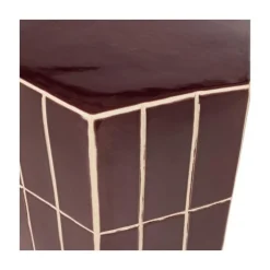 WOOOD Bijzettafels|Plu Bijzettafel Paars 42cm