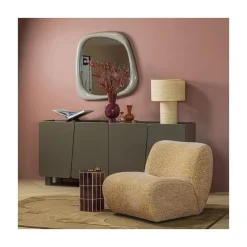 WOOOD Bijzettafels|Plu Bijzettafel Paars 42cm