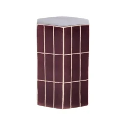 WOOOD Bijzettafels|Plu Bijzettafel Paars 42cm