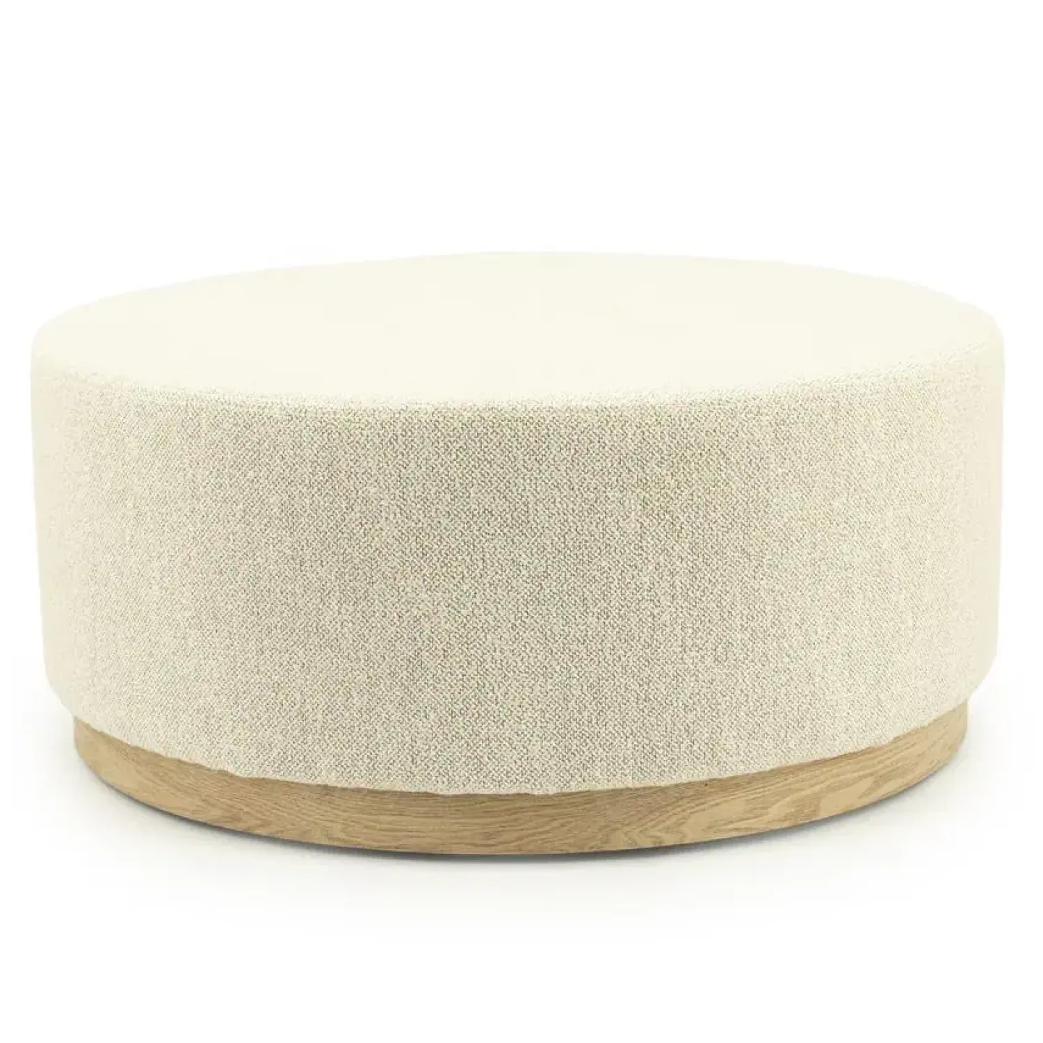 Eleonora Krukjes|Poef Avah large beige 80cm