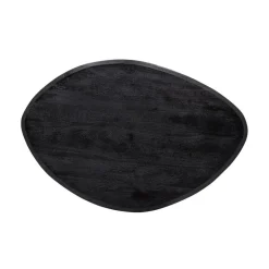 WOOOD Salontafels|Posture Salontafel Mangohout Zwart 120cm