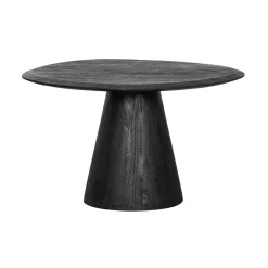 WOOOD Salontafels|Posture Salontafel Mangohout Zwart 70cm