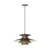 Trading Lighting Hanglampen|Potenza 1-lichts Hanglamp Taupe 50cm