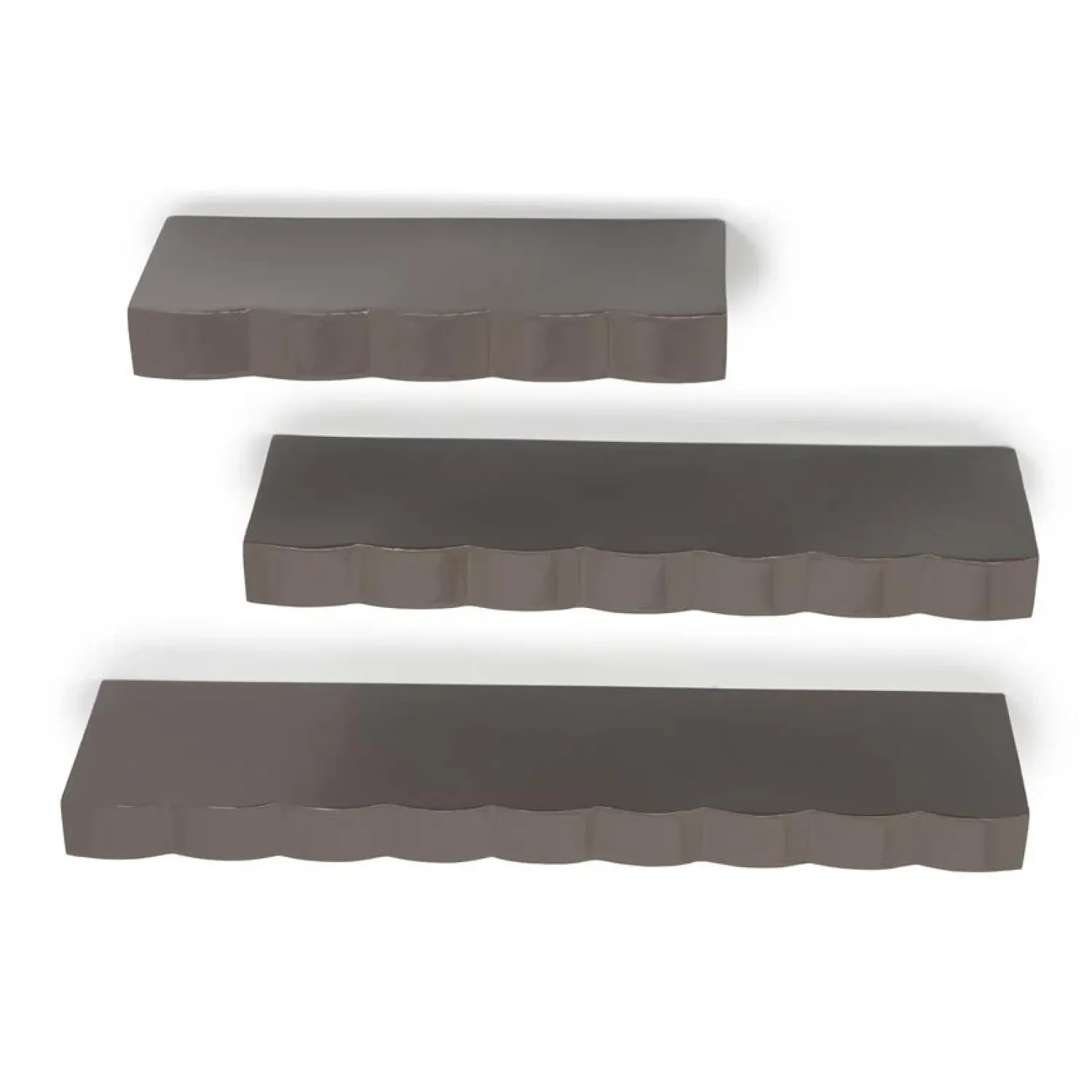 By Boo Wandplanken|Wandplanken|Prinz Wandplanken set van 3 donkertaupe