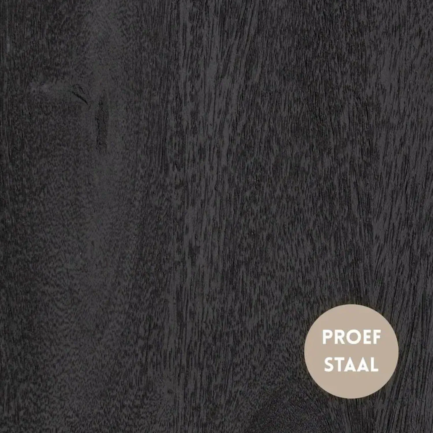 Furndea Overig|Proefstaal Mango Zwart Gezandstraald