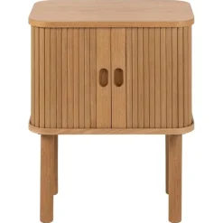 Nordhavn Nachtkastjes|Industriele Kasten|Quantor Nachtkastje Naturel 45cm