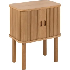 Nordhavn Nachtkastjes|Industriele Kasten|Quantor Nachtkastje Naturel 45cm