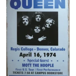Cavetown Metalen Borden|Queen Regis College - metalen bord