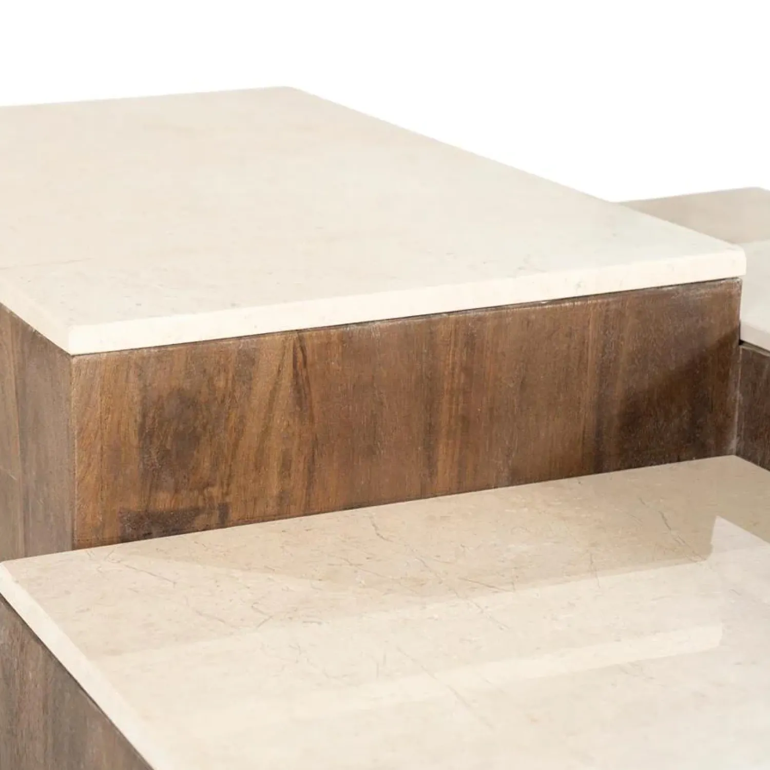 Eleonora Salontafels|Quido Salontafel in 3 hoogtes Marmer 105cm