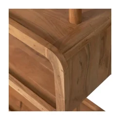 WOOOD Vakkenkasten|Industriele Kasten|Rattle Open Kast Hout Naturel 82cm