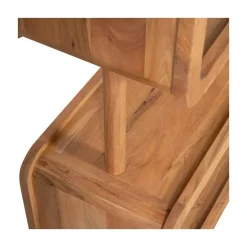 WOOOD Vakkenkasten|Industriele Kasten|Rattle Open Kast Hout Naturel 82cm