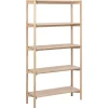 Nordhavn Boekenkasten|Industriele Kasten|Ravel Boekenkast Hoog Naturel 86cm
