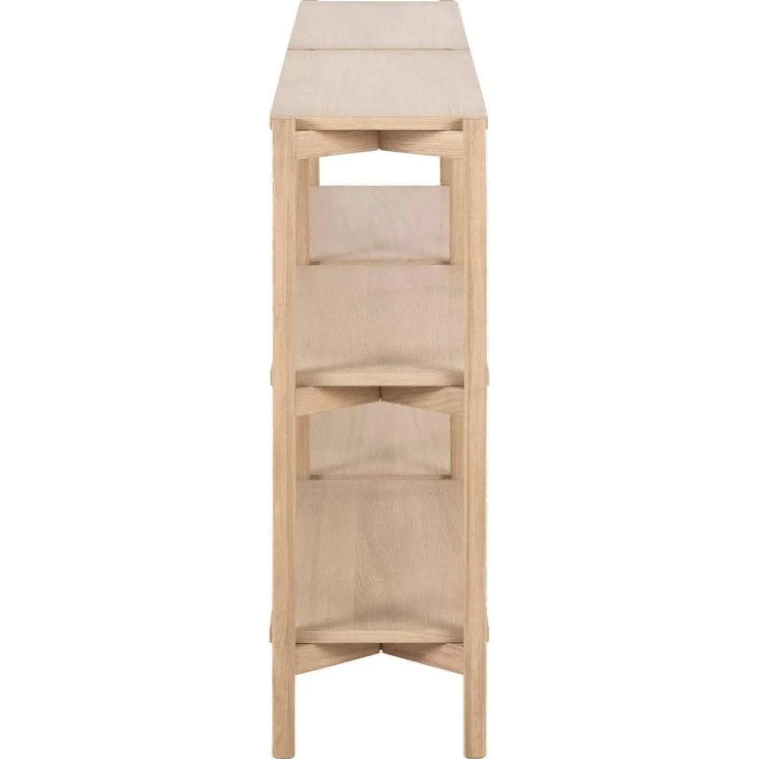 Nordhavn Boekenkasten|Industriele Kasten|Ravel Boekenkast Laag Naturel 169cm