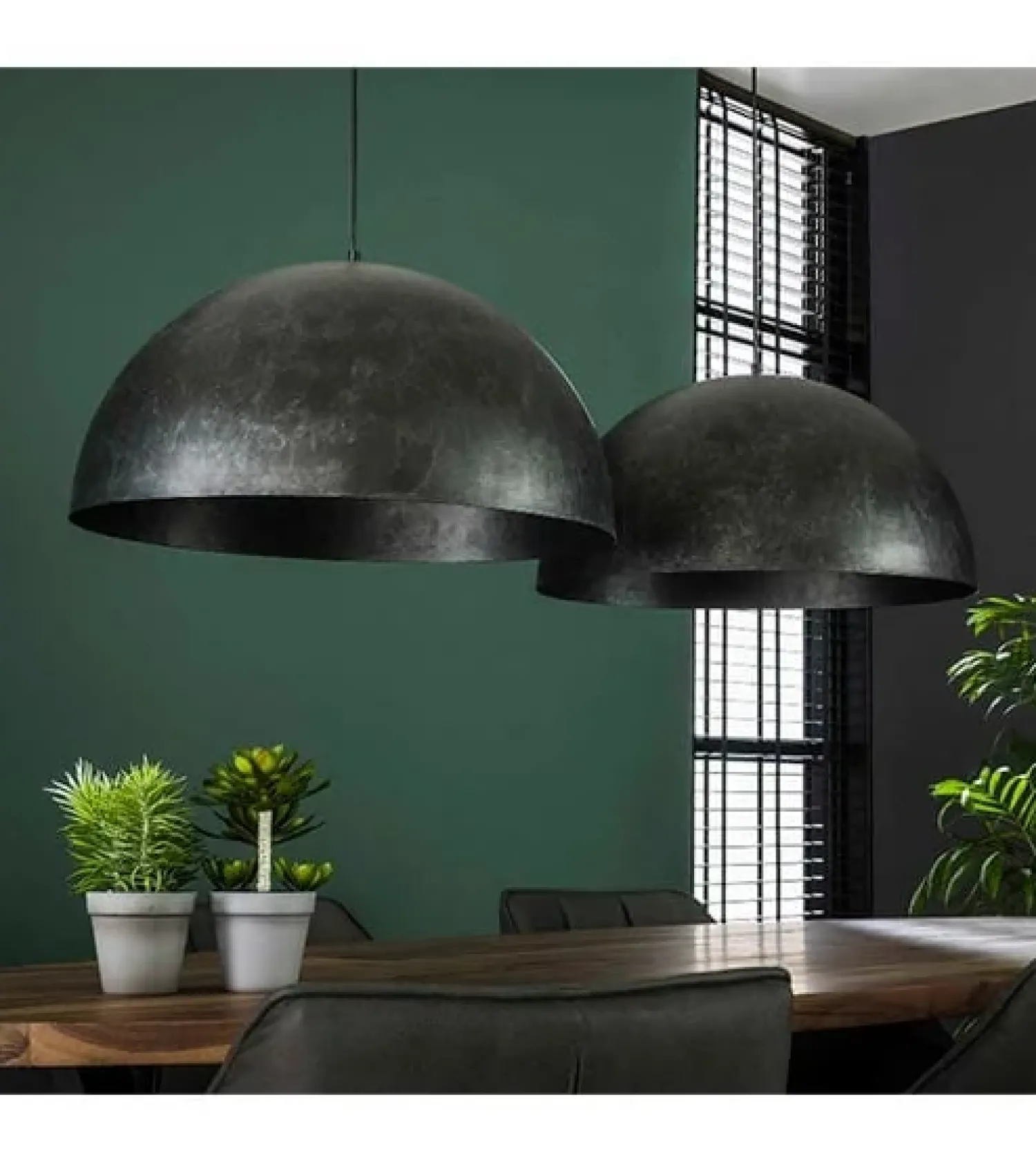 Kalfort Hanglampen|Raven 2-lichts hanglamp industrieel