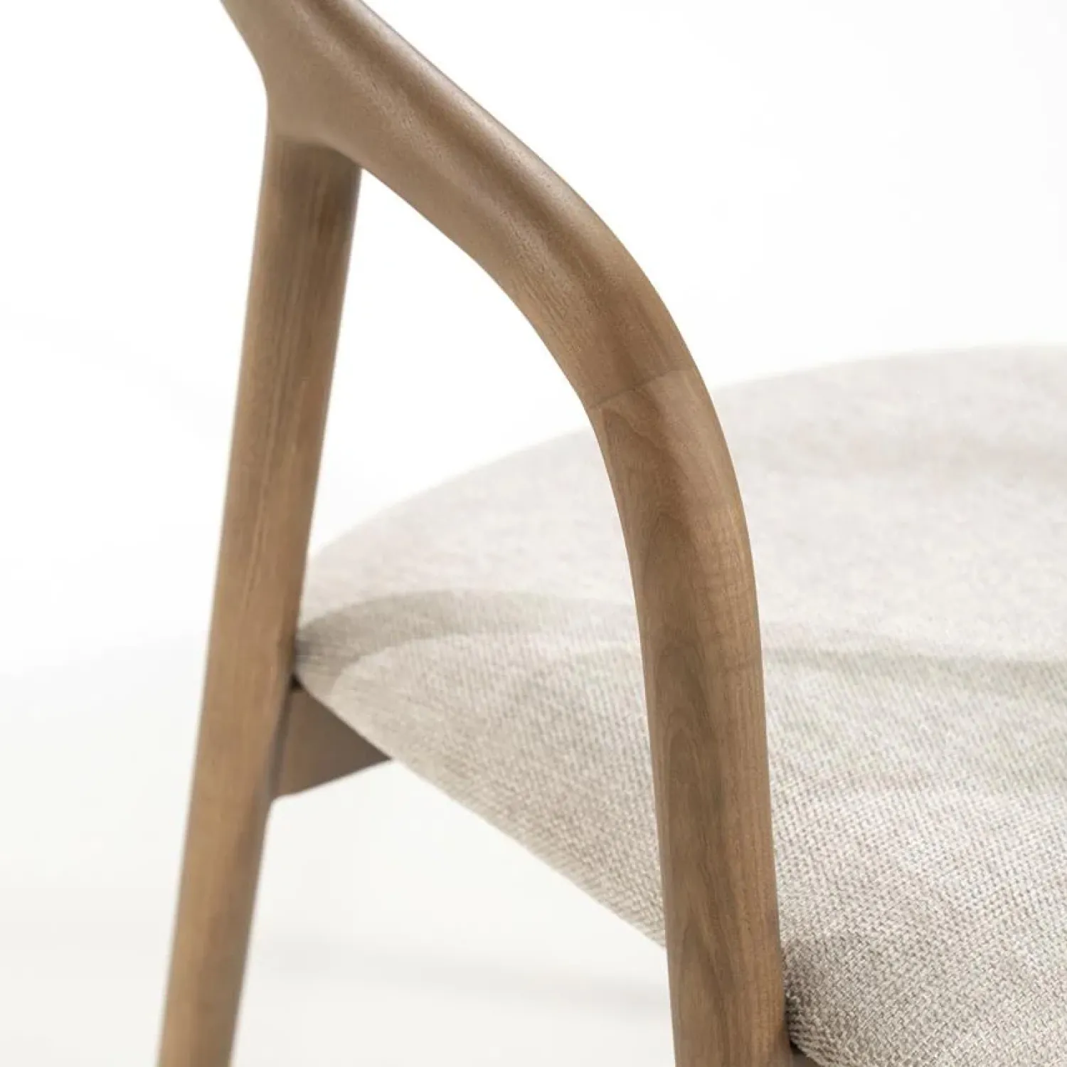 Eleonora Eetkamerstoelen|Rayven Eetkamerstoel Lichtbruin