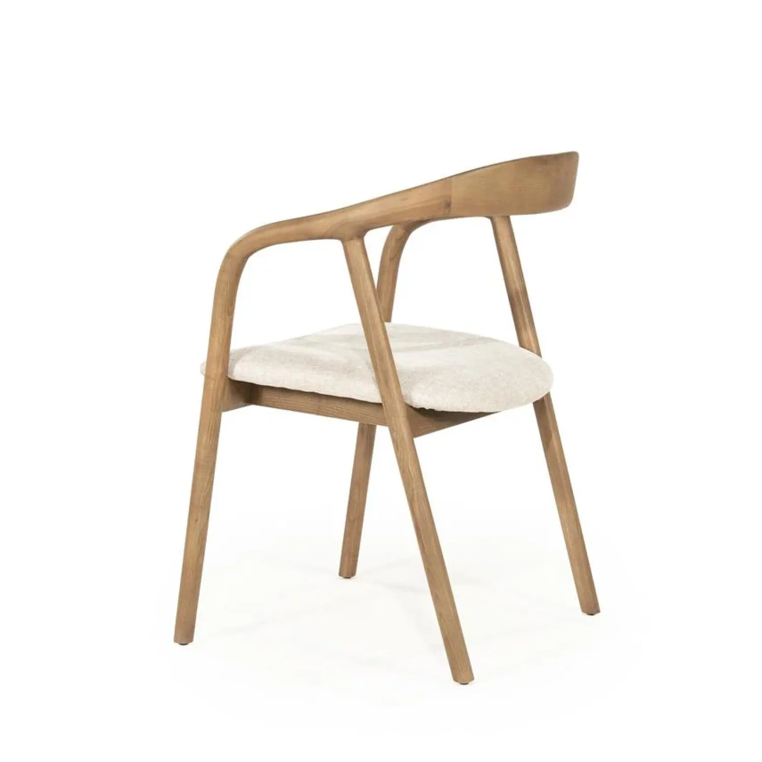 Eleonora Eetkamerstoelen|Rayven Eetkamerstoel Lichtbruin