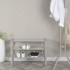 Redin Design Schoenenrekken|REEF industrieel dubbele schoenenrek Taupe