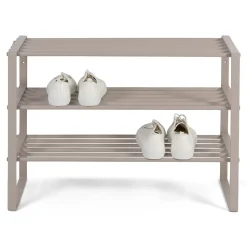 Redin Design Schoenenrekken|REEF industrieel dubbele schoenenrek Taupe