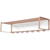 Redin Design Kapstokken|Reef 2 Wandkapstok Terracotta 100cm