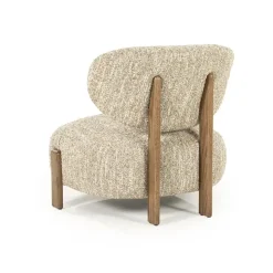 Eleonora Fauteuils|Reiza Fauteuil bruin Beige