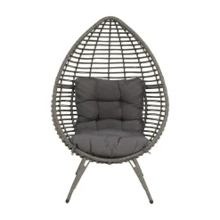 Lesli Living Tuinstoelen|Relaxstoel Chill Grijs