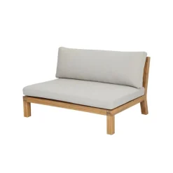 vtwonen Hockers|Relax Tuin Loungestoel Acaciahout Naturel/Zand