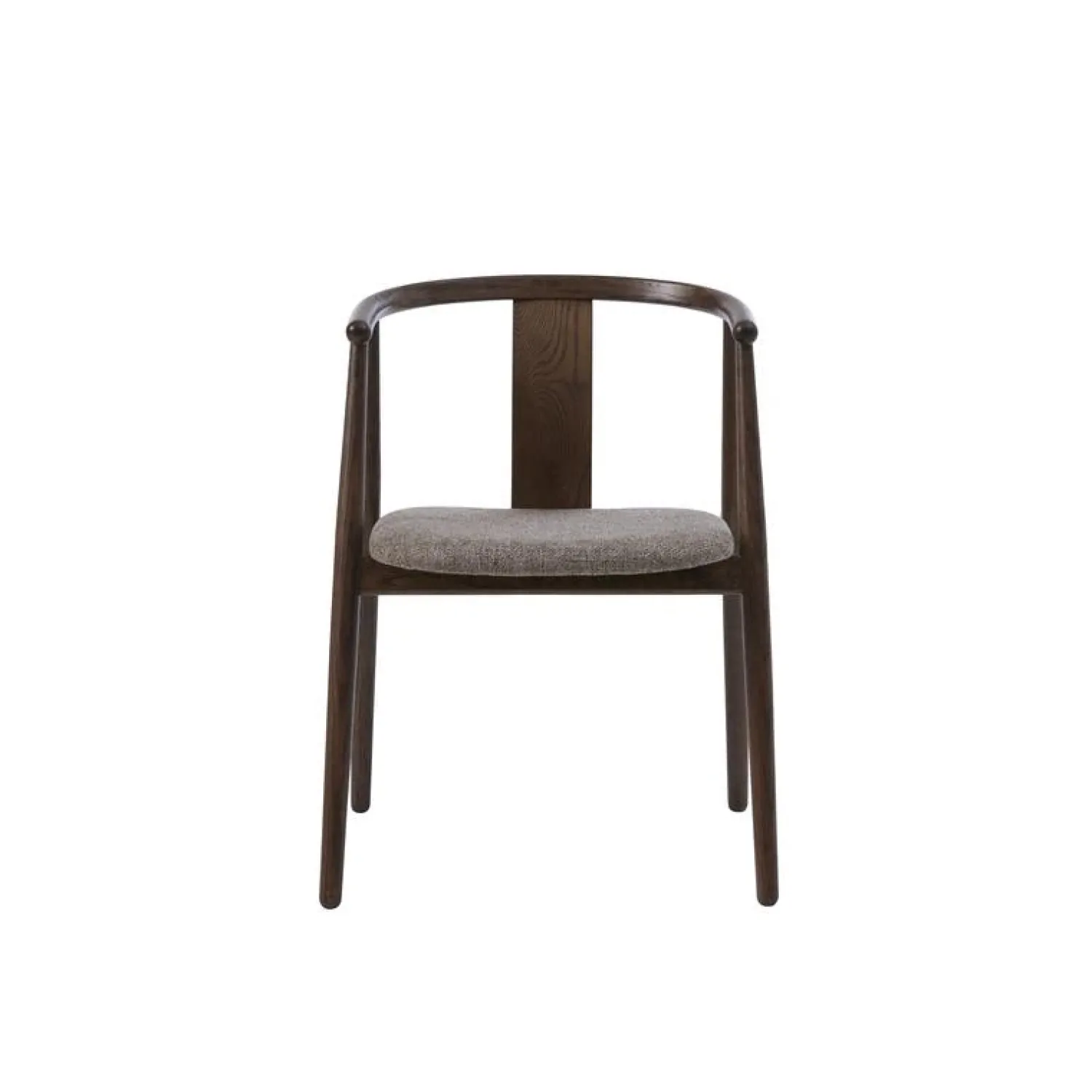 LykkeHome Eetkamerstoelen|Relo Eetkamerstoel donkerbruin / latte