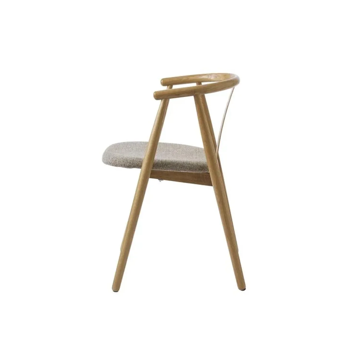 LykkeHome Eetkamerstoelen|Relo Eetkamerstoel natuurlijk / latte